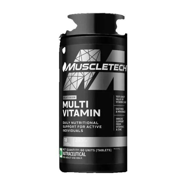 MuscleTech Platinum Multivitamin 60 tablets