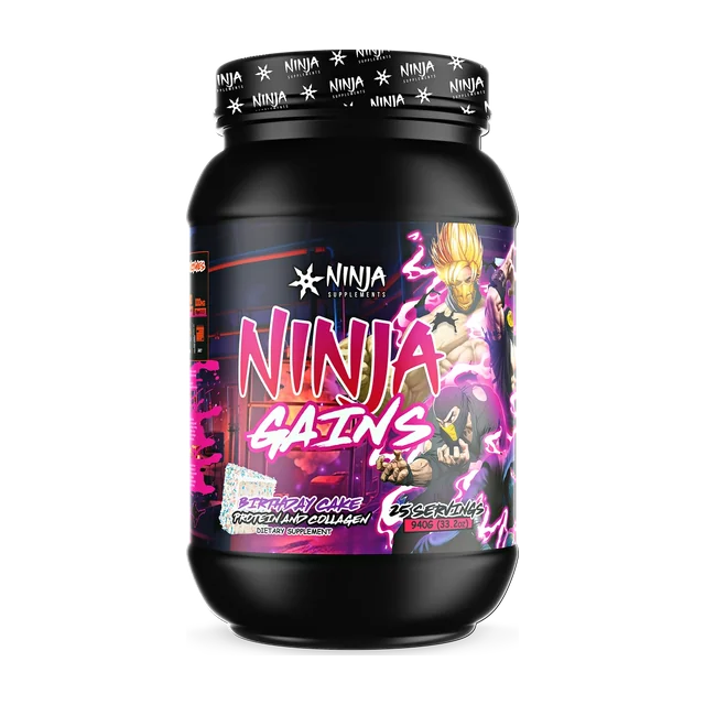 Ninja Gains Protein & Collagen 2 lb