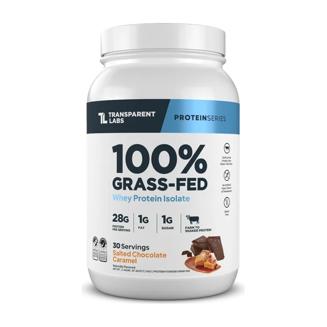 Transparent Labs 100% Grass-Fed Whey Isolate 2.27 lb
